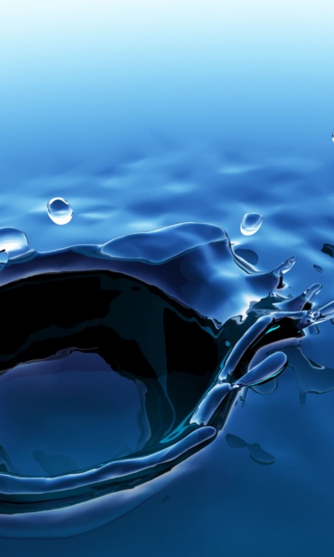 Всплеск обои