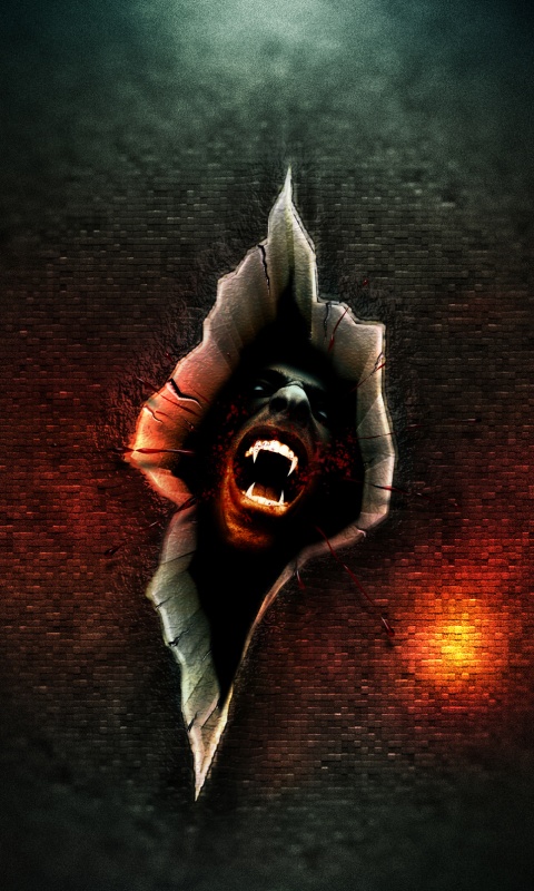 Монстр из ращелины обои