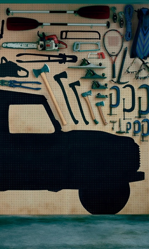 Типичный гараж обои