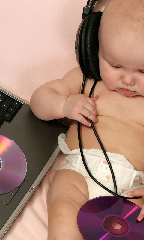 Маленький диск жокей обои