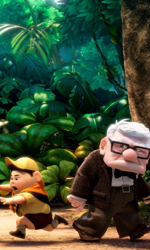 Герои мульфильма "Вверх" обои