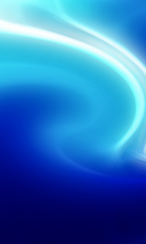 Голубой мазок обои