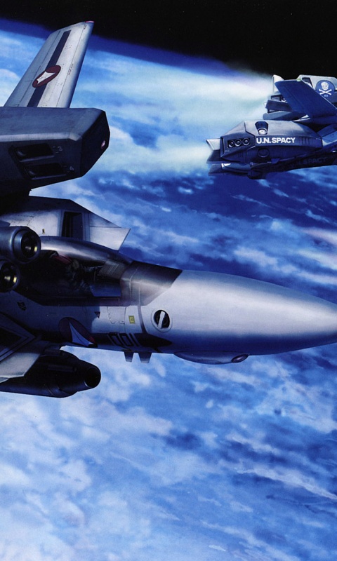 Эскадрилия легких космических истребителей обои