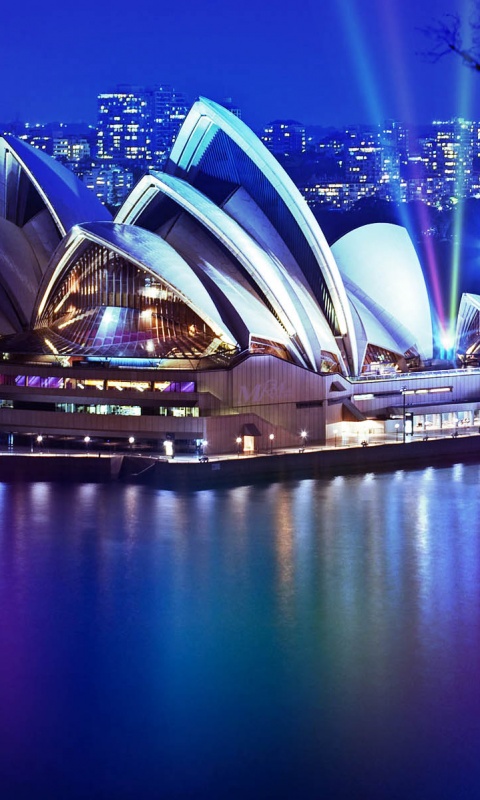 Здание оперного театра в Сиднее обои