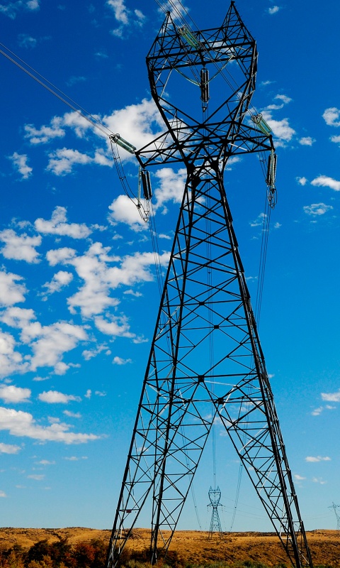 Линии электро передач обои