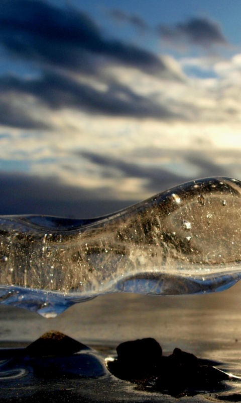 Водяная абстракция обои