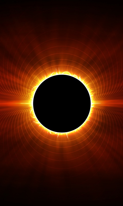 Солнецное затмение обои