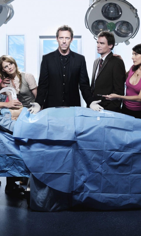 Герои сериала "Доктор Хаус" обои