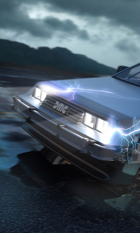 Машина времени обои