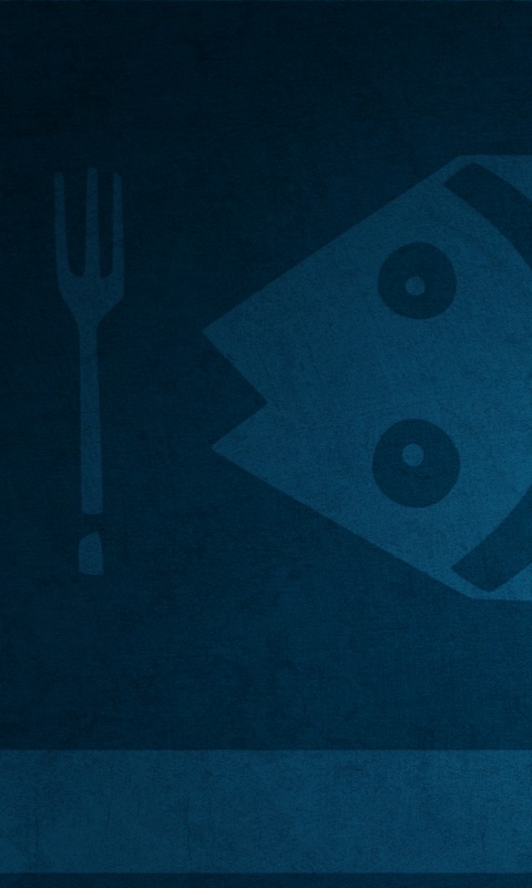 Вилка слева, нож справа обои