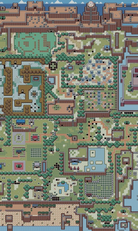 Пиксельный мир обои