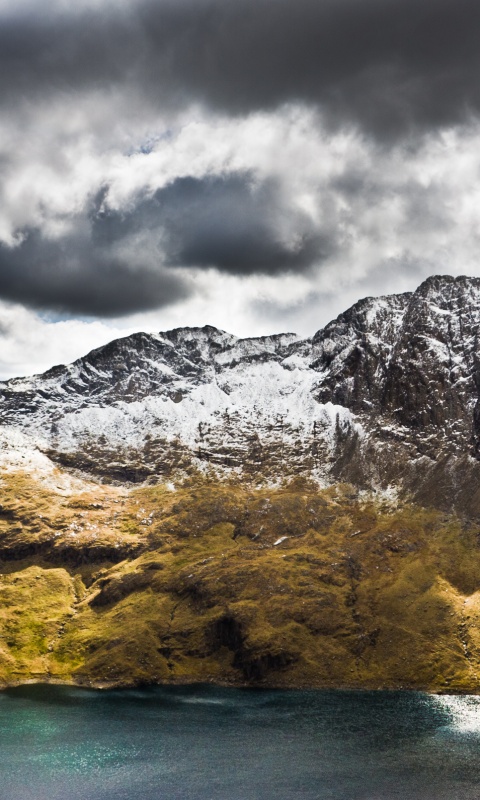 Вид на горы обои