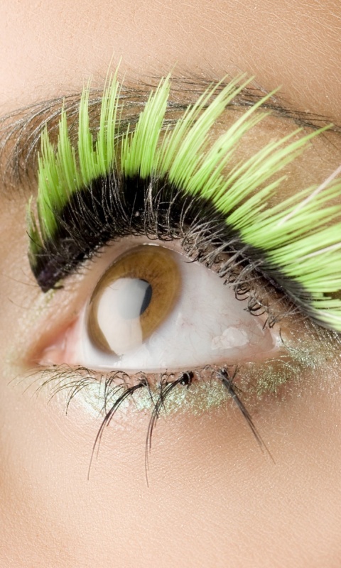 Красивые ресницы обои