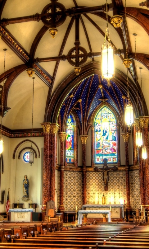 Внутреннее убранство собора обои