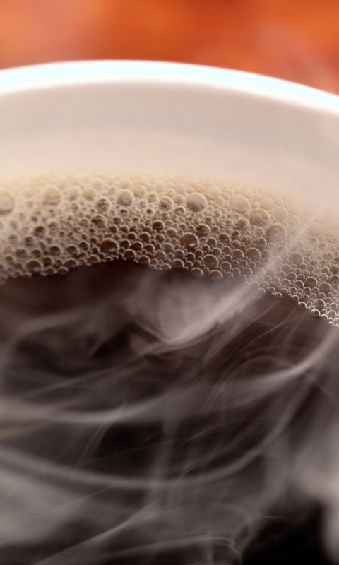 Горячий кофе обои