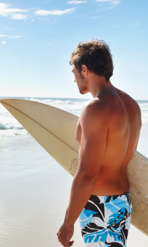 Собирается оседлать волну обои