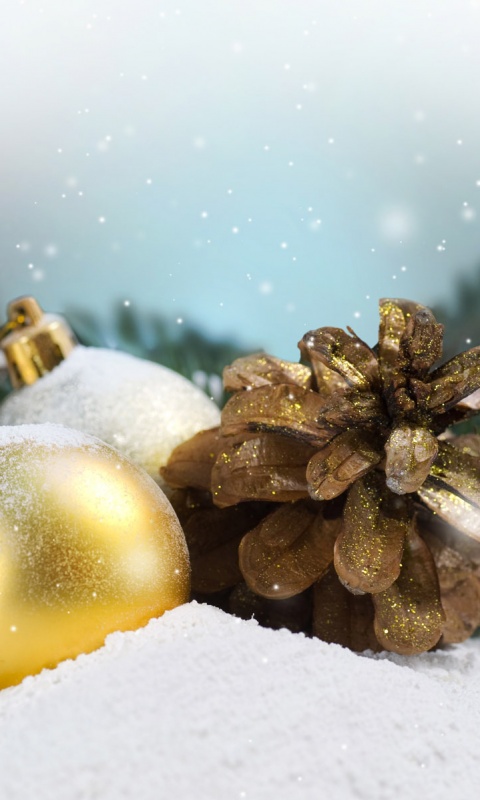 Новогодний натюрморт обои