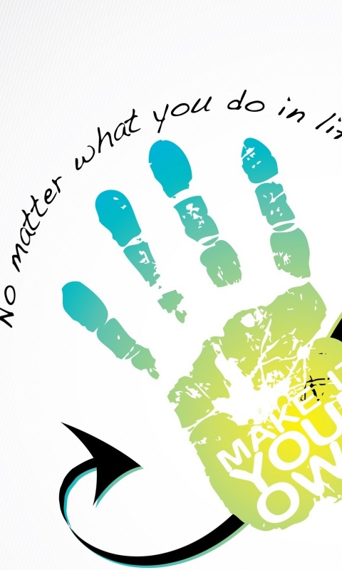 Не важно что ты делаешь, делай по своему! обои