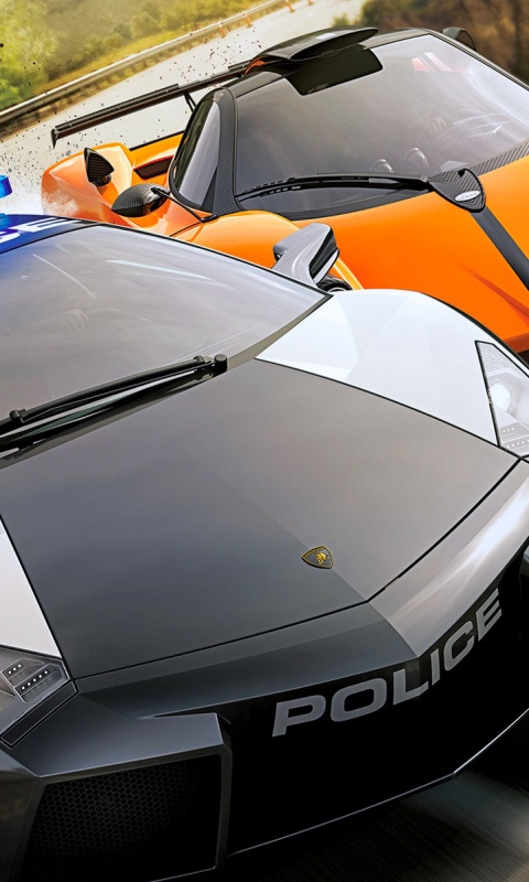 Полицейская погоня из Need For Speed обои