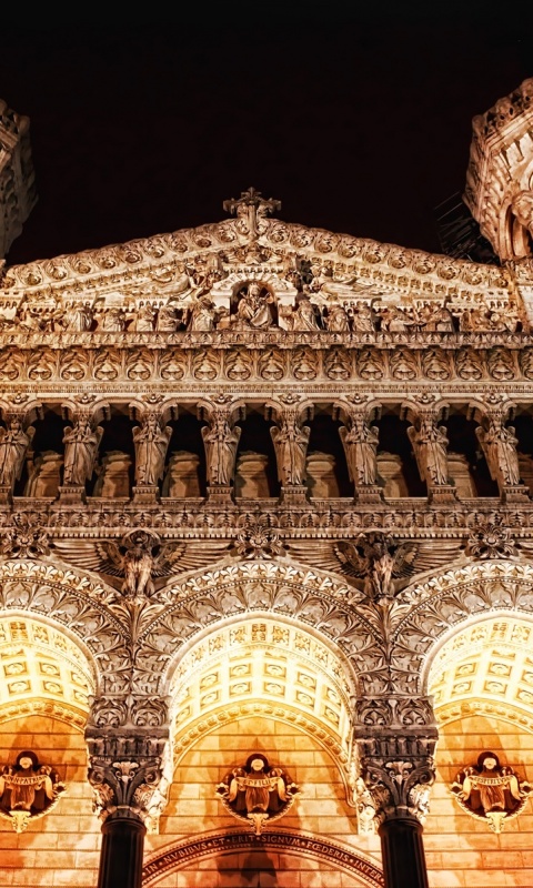 Базилика Нотр-Дам-де-Фурвьер обои