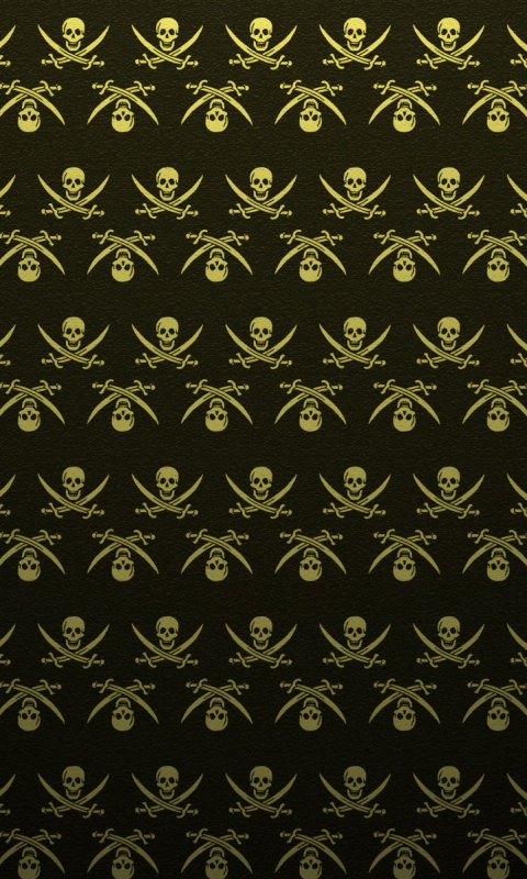 Череп и кости, пиратская тематика обои