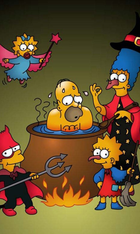 Шабаш Симпсонов обои