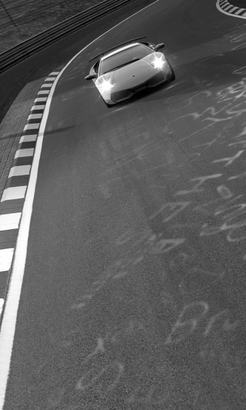 Lamborghini на треке в Grand Turismo 5 обои