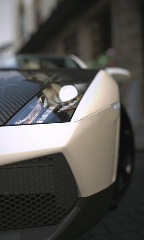 Lamborghini с карбоновым багажником обои