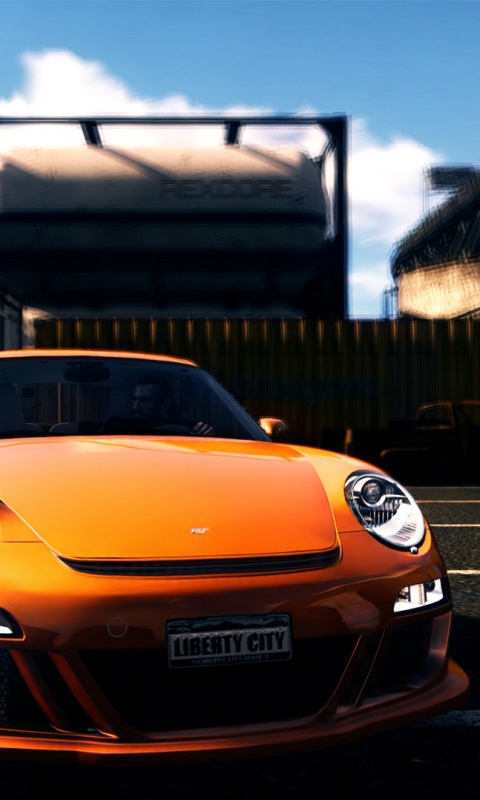 Порше из GTA4 обои