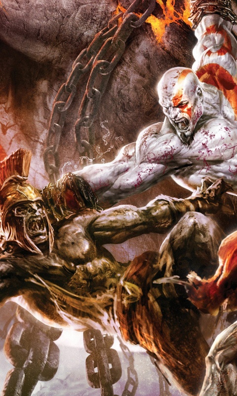 Бог войны обои