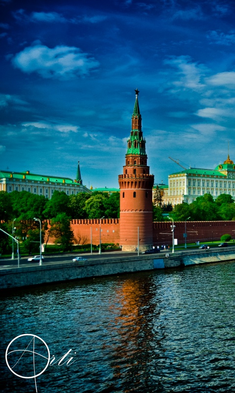 Московский кремль обои