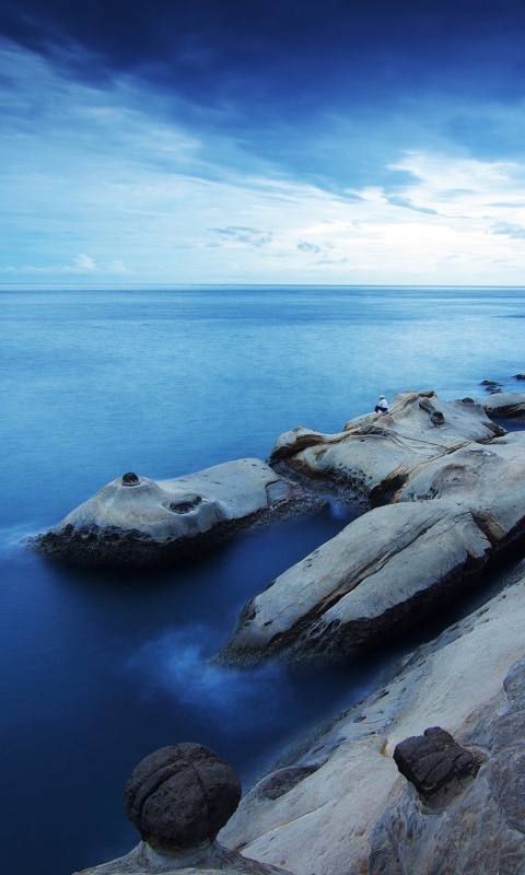 Замерзший мыс где-то там обои