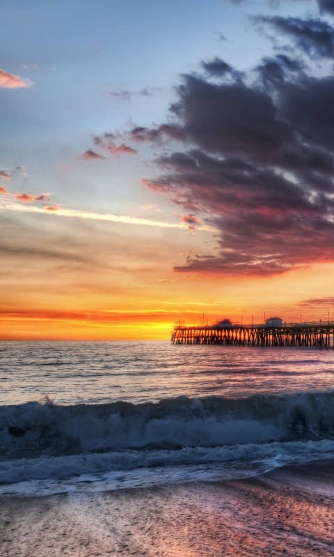 Морской прилив обои