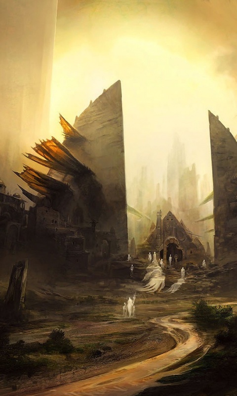 Затерянный город обои