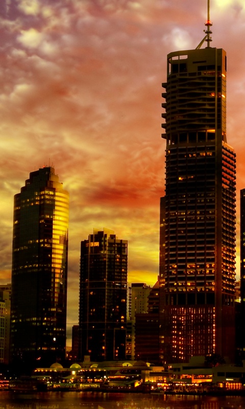 Австралийский город обои