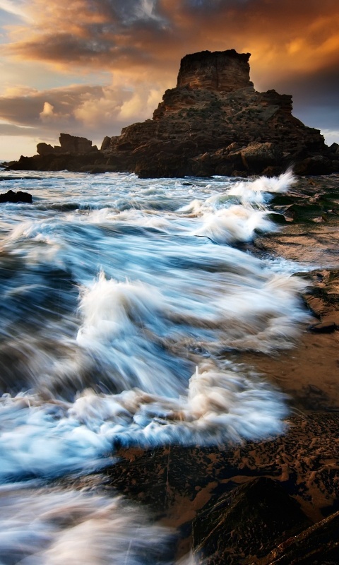 Побережье HDR обои