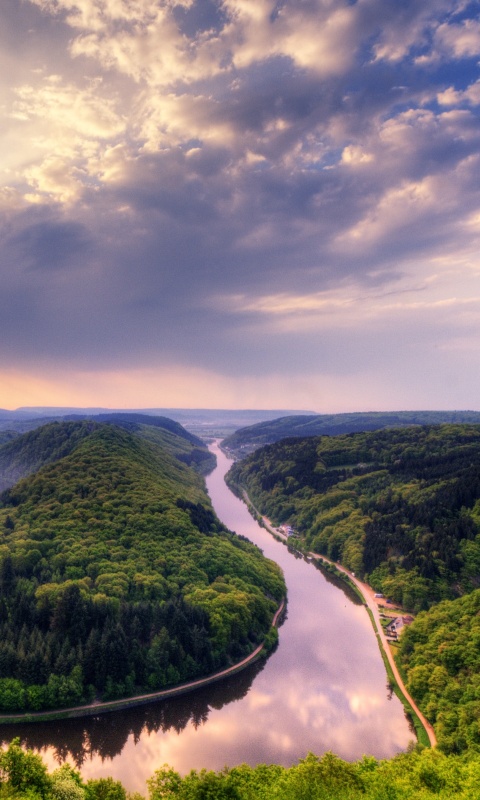 Извилистый каньон обои