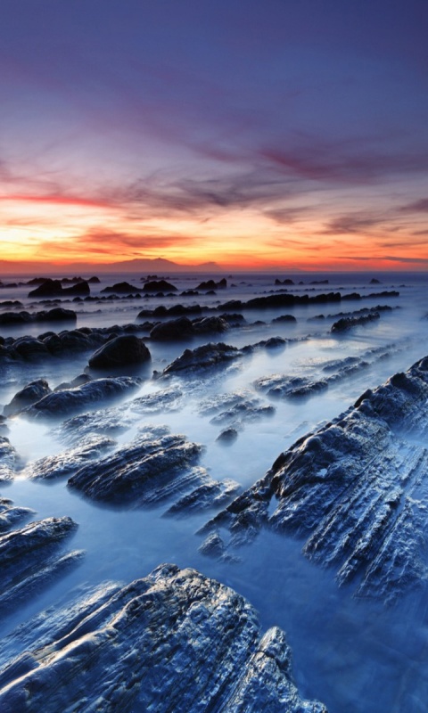 Рифы в тумане обои