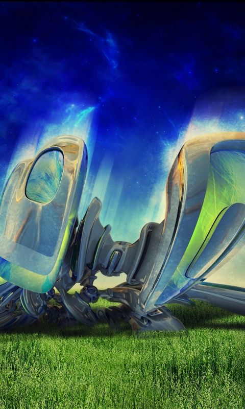 Нечто в поле обои