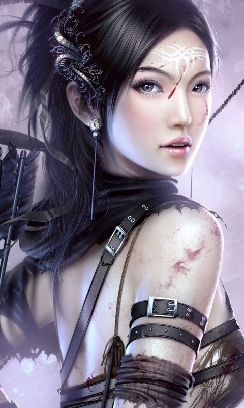 Лучница обои