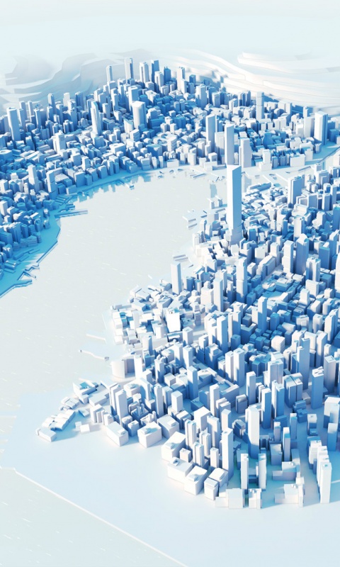 Город из Mirrors Edge обои