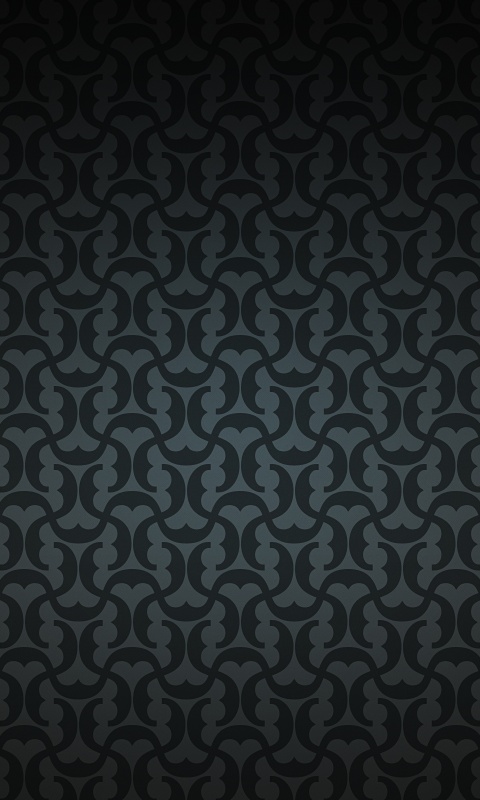 Черный извилистый узор обои