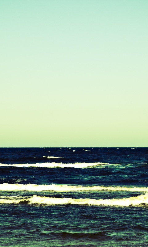 Морская линия обои