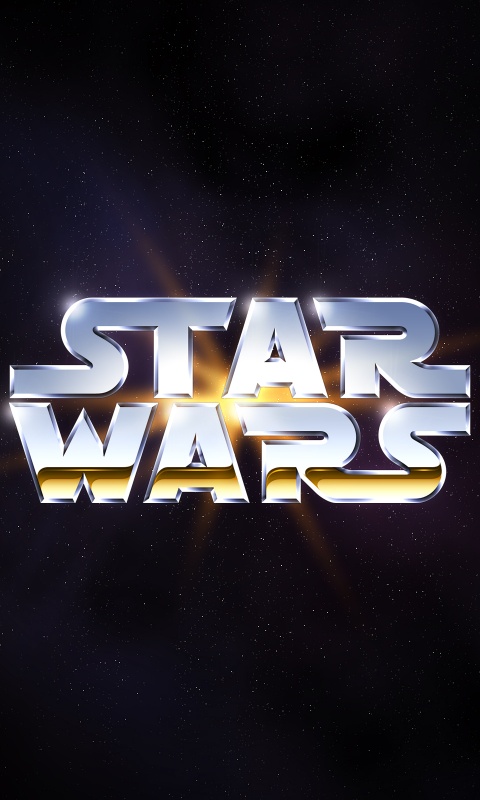 Логотип звездных войн обои