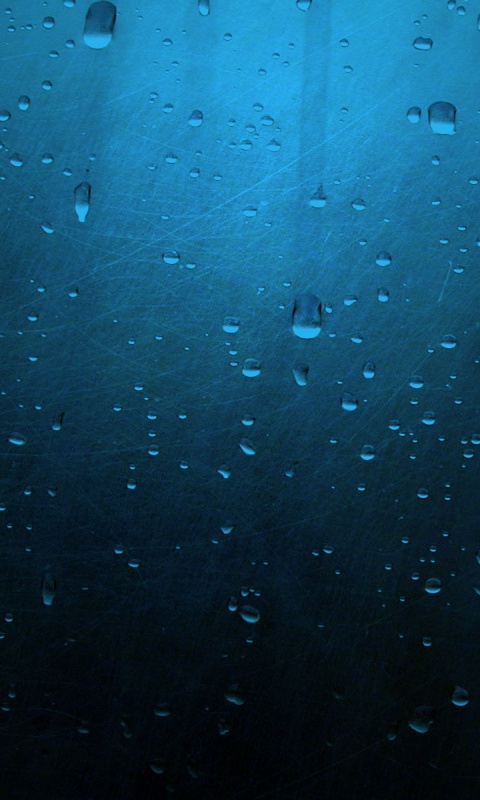 Мокрое стекло обои