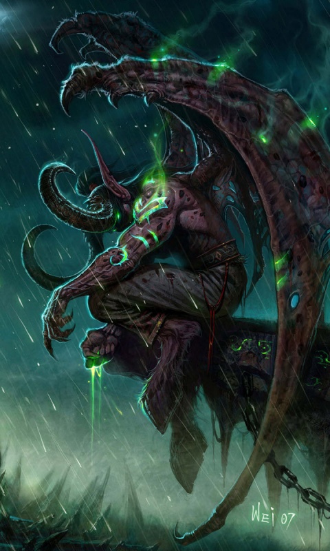 Иллидан обои