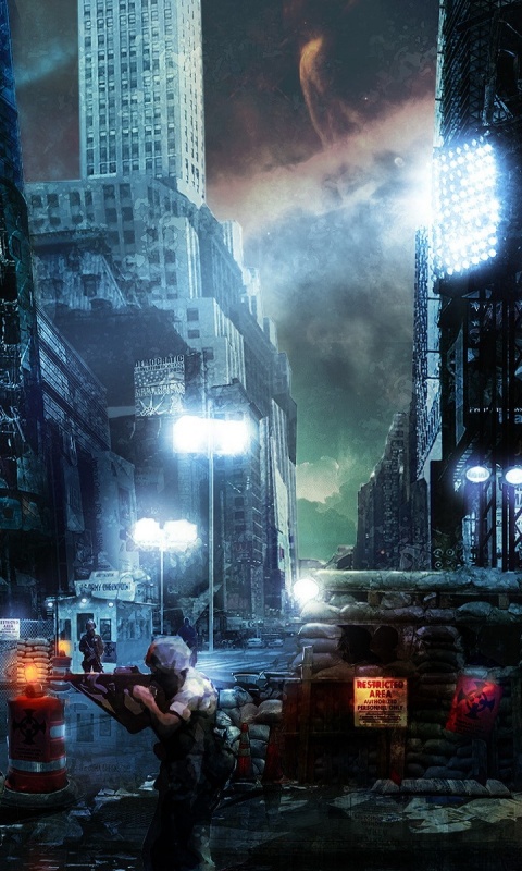 Укрепления на Таймс-сквер обои