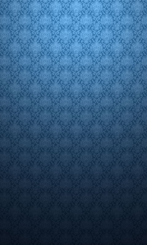 Синие узорчатые обои обои