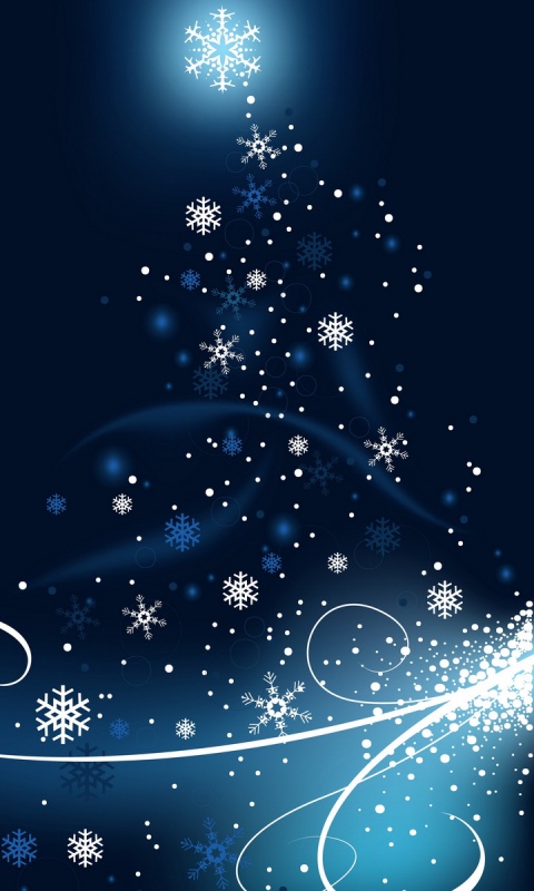 Волшебная елка обои