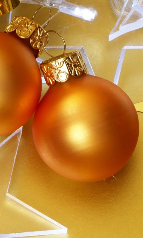 Елочные игрушки обои